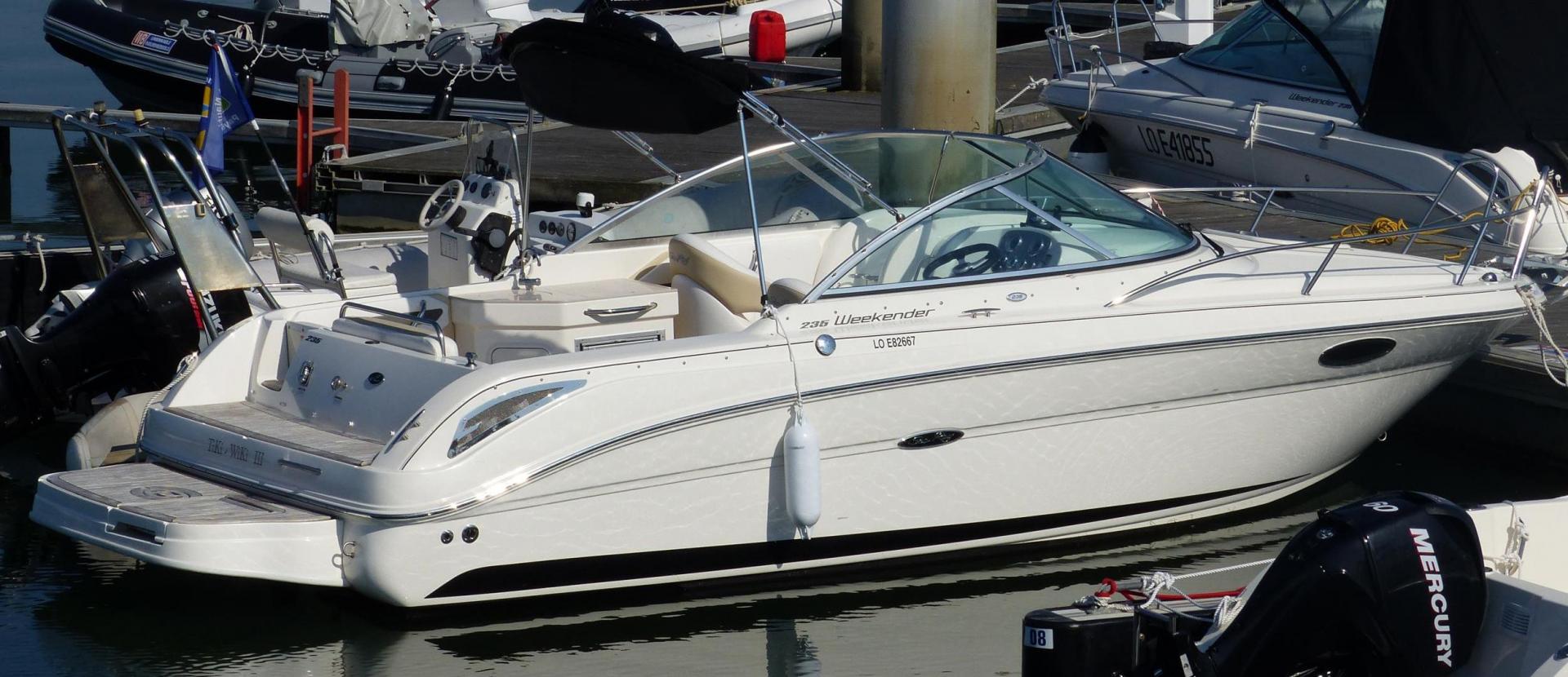 Bateau moteur SEARAY 235 WEEKENDER 2011 home