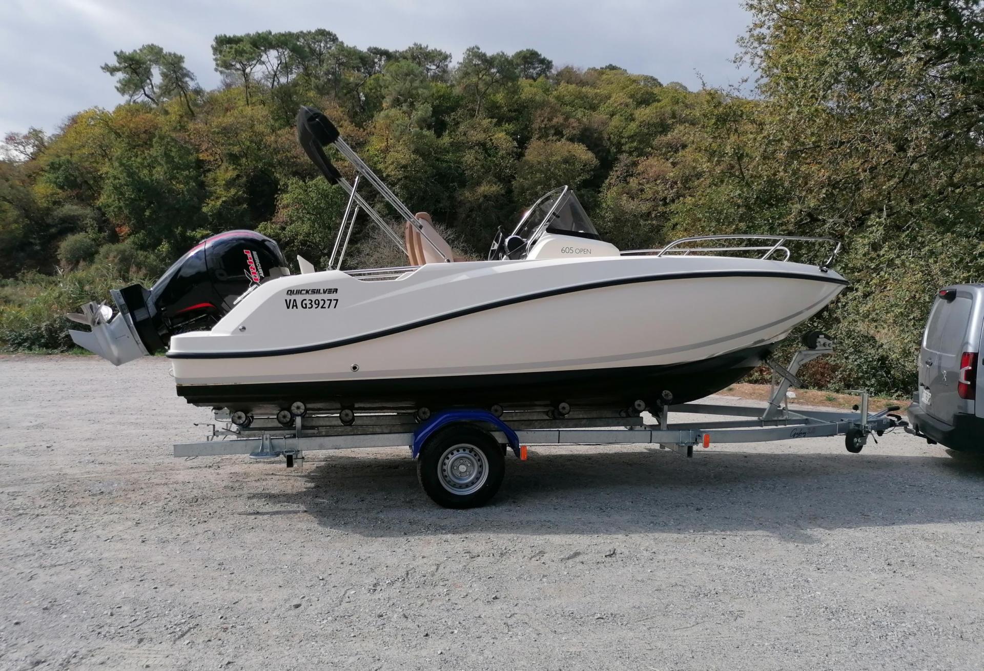 Bateau moteur QUICKSILVER ACTIV 605 OPEN 2021 exterieur 33