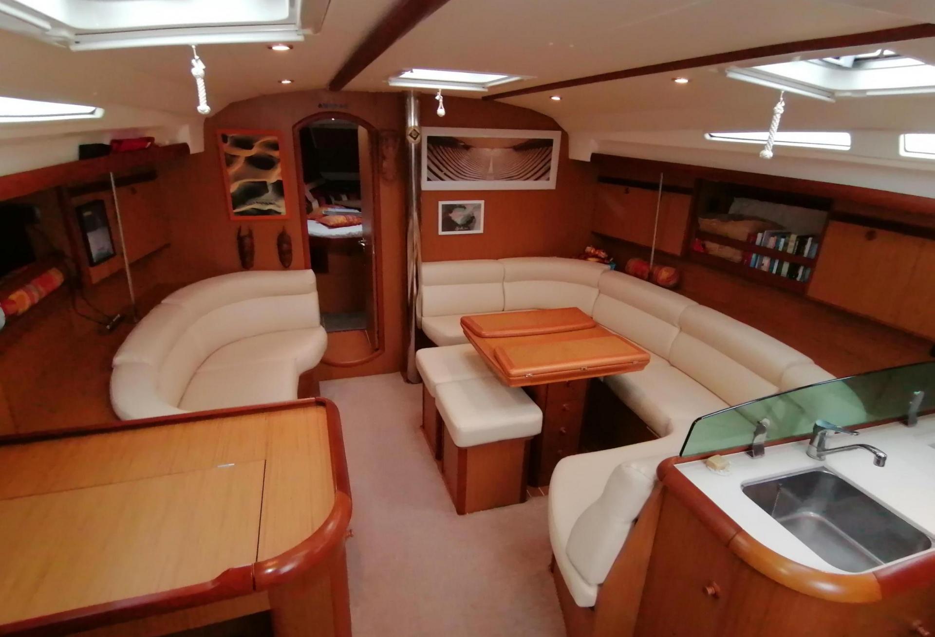Voilier Jeanneau Sun Odyssey 45 2008 interieur 16