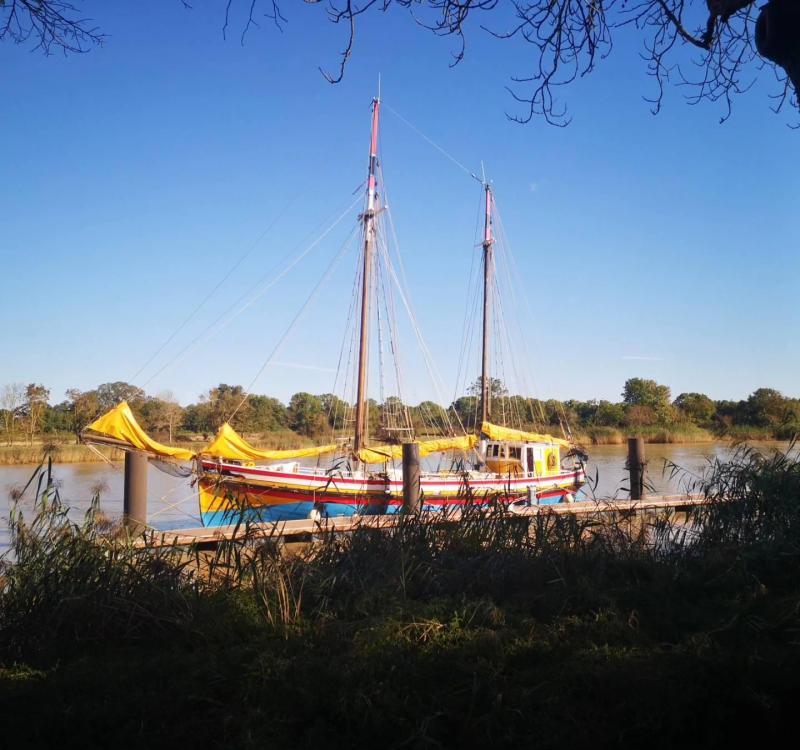 Voilier Historic Ketch aurique 25m 1957 exterieur 13