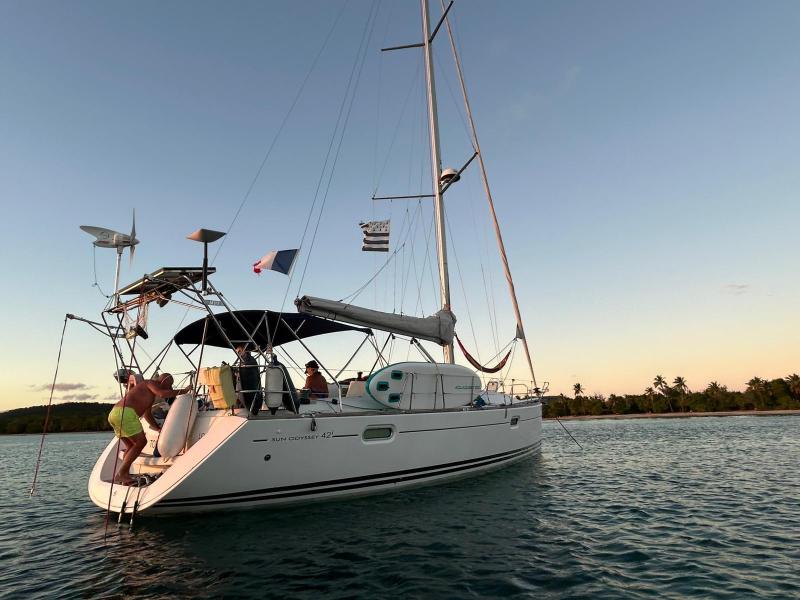 Voilier Jeanneau Sun Odyssey 42i 2008 exterieur 2