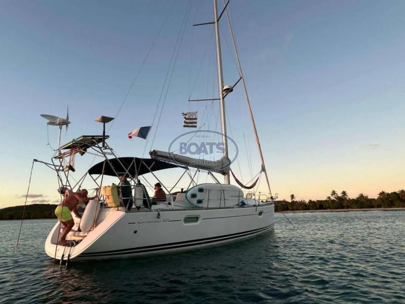 Voilier Jeanneau Sun Odyssey 42i 2008 exterieur 2