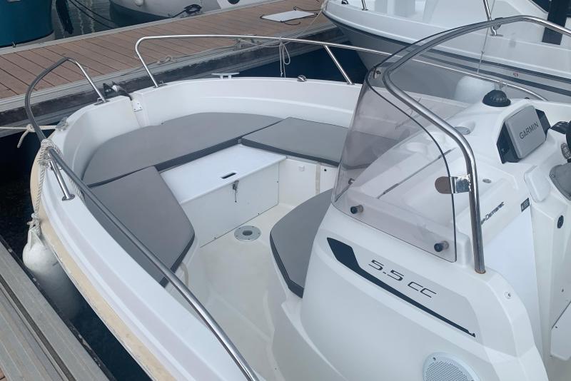 Bateau moteur Jeanneau Cap Camarat 5.5 CC 2019 exterieur 5