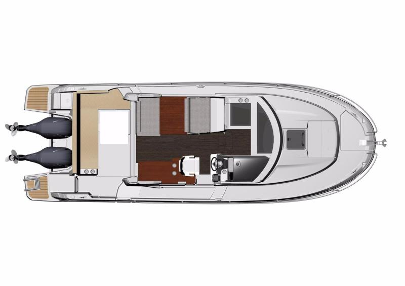 Bateau moteur Jeanneau Merry Fisher 895 2018 exterieur 5