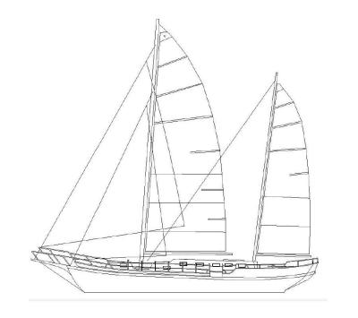 Voilier Classic Ketch 1984 exterieur 16